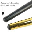 Cone Round Tube Furniture Support Legs - Oblique Cone 20cm (Black Gold) - 5