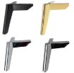 Metal Furniture Support Legs 12cm Titanium LH-FJ0039 - 2