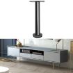 Adjustable Stainless Steel Furniture Legs 28cm - Black Titanium LH-TJ003 - 1