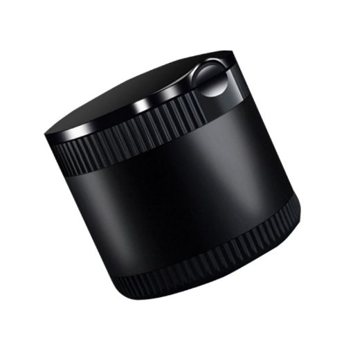 Black Car Ashtray with LED Ambient Light - Stylish & Functional Design - 1