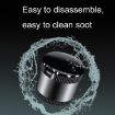 Black Car Ashtray with LED Ambient Light - Stylish & Functional Design - 4