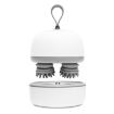 Electric Silicone Contacts Head Massager, English Spec, White - 4