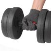 Large Grey Sports Fitness Training Gloves - Joint Protection & Warmth - 2