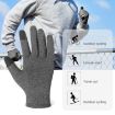 Large Grey Sports Fitness Training Gloves - Joint Protection & Warmth - 3