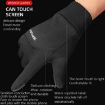 XL Black Velvet Anti-Slip Outdoor Sports Glove - 3