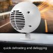 12V Car Heater Defroster - Black | Efficient Vehicle Heating Solution - 5