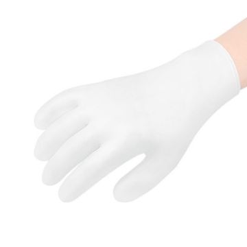 Waterproof Sun-Proof Moisturizing Gloves, Free Size, Anti-Crack, White - 1