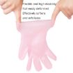Waterproof Sun-Proof Moisturizing Gloves, Anti-Crack Handguard, Free Size Pink - 4