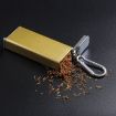 Silver Portable Cigarette Case with Lid and Sealed Ashtray - 7