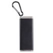 Black Portable Cigarette Case with Lid and Sealed Ashtray - 1