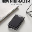 RFID Aluminum Alloy Coin Card Holder - Anti-Degaussing (Silver Purple) - 5