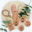100pcs Kraft Paper Gift Tags with 20m Hemp Rope (L-14) - 2