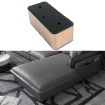 5cm Thick Stainless Steel Sofa Booster Pad, Rectangular Rose Gold - 1
