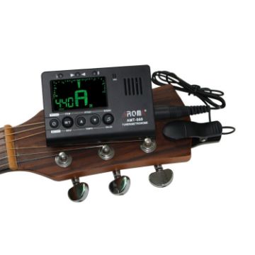 ROM Electronic Metronome Rhythm Acoustic Guitar Tuner AMT-560 - 1