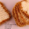 Bread Shape Dish Towel Set - 6 PCS Acrylic Polyester Dish Cloths - 4