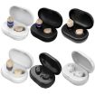 Skin Color Hearing Aid Amplifier with Black Charging Bin - Double Machine - 2