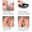 Elderly Hearing Aid Sound Amplifier - US Plug, Blue/White Charging Bin - 7