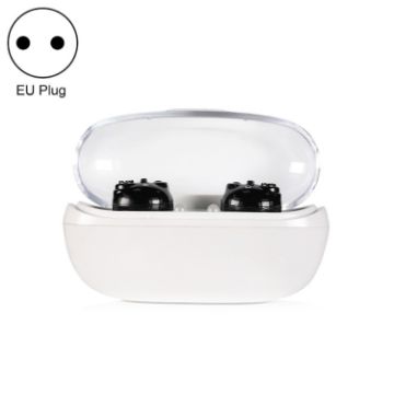 Magnetic Charge Dual-unit Sound Collector - EU Plug, Black - 1