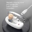 Portable Rechargeable Hearing Aid, Elderly Sound Amplifier, EU Plug, Skin Color - 7