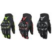 MOTOCENTRIC 13-MC-010 Touch Screen Motorcycle Gloves, M, Red, Breathable - 3