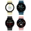 Smart Heart Rate Blood Pressure Oxygen Monitor Bluetooth Watch Blue - 2