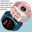 Smart Heart Rate Blood Pressure Oxygen Monitor Pedometer Bluetooth Watch - 6