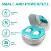 TWS On-Ear Hearing Aid with Charging Compartment - White - 4