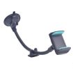 Suction Cup Car Phone Holder with Long Soft Hose - Blue Box Packaging - 1