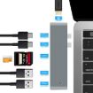 7-in-1 100W USB 3.1 Hub with 4K HDMI, Card Reader, 20V PD Converter (Gray) - 5
