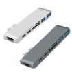 7-in-1 100W USB 3.1 Hub with 4K HDMI, Card Reader, 20V PD Converter (Silver) - 2