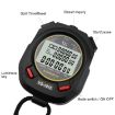 YS 3 Rows Luminous Stopwatch Timer YS-1060, 60 Memories Referee Training - 3