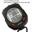 YS 3 Rows Luminous Stopwatch Timer YS-1060, 60 Memories Referee Training - 4