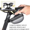 WEST BIKING Yellow Mini Hardshell Bicycle Saddle Tail Bag - 7