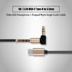 5 PCS Type-C to 3.5mm Male Elbow Audio Adapter Cable 1m White - 6