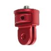 Red 1/4 Inch Screw Converter Tripod Adapter for Sport Camera - 1