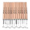 MYTEC 12 PCS Woodworking Rubber Stamp Carving Tool Knife Set - 3