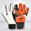 Kids Goalkeeper Gloves Size 6 - Latex Anti-Collision, Orange - 1