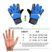 Kids Goalkeeper Gloves Size 6 - Latex Anti-Collision, Orange - 8