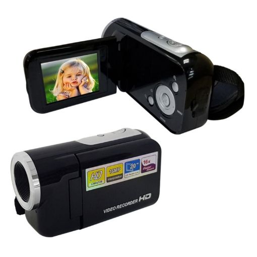 16MP Digital Camera Video DV - Black | High-Resolution Photography - 1