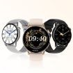 HD1 Smart Watch Gold Steel+Silicone, 1.3" AMOLED Screen, NFC Function - 2