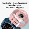 ZL02 Yellow Smart Watch with Heart Rate Monitor & Pedometer - 5
