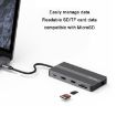 Blueendless 12-in-1 Type-C USB 3.0/2.0 VGA 3.5mm Audio Interface HUB - 4
