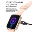 LOANIY Y22 Smart Bluetooth Watch, Heart Rate Monitor, Black - 6