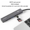 Blueendless 7-in-1 Type-C USB 3.0/2.0 HDMI 4K HUB Adapter - 4