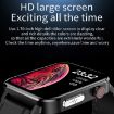 LOANIY E86 1.7" Heart Rate Smart Bluetooth Watch - Black - 5