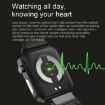 LOANIY E86 1.7" Heart Rate Smart Bluetooth Watch, Red Color - 7
