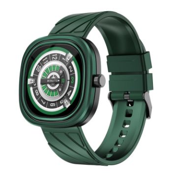 LOANIY G32 Smart Watch, 1.32" Heart Rate Monitor, Green - 1