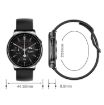 Wearkey Y22 1.32" Bluetooth Calling Smart Watch with Rotary Button - Black - 3