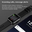 LOANIY F60 Smart Watch, 1.7" Body Temp Detection, Blue - 7