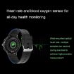 Wearkey E15 Smart Watch, 1.28" Touch Screen, Heart Rate Monitor, Silver Gray - 4